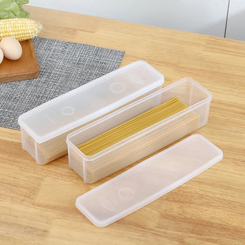 Noodle Storage Box Useful Things for Kitchen Accessory Long Noodles Crisper Box Airtight Containers for Food Item Boxes Home - Image 6